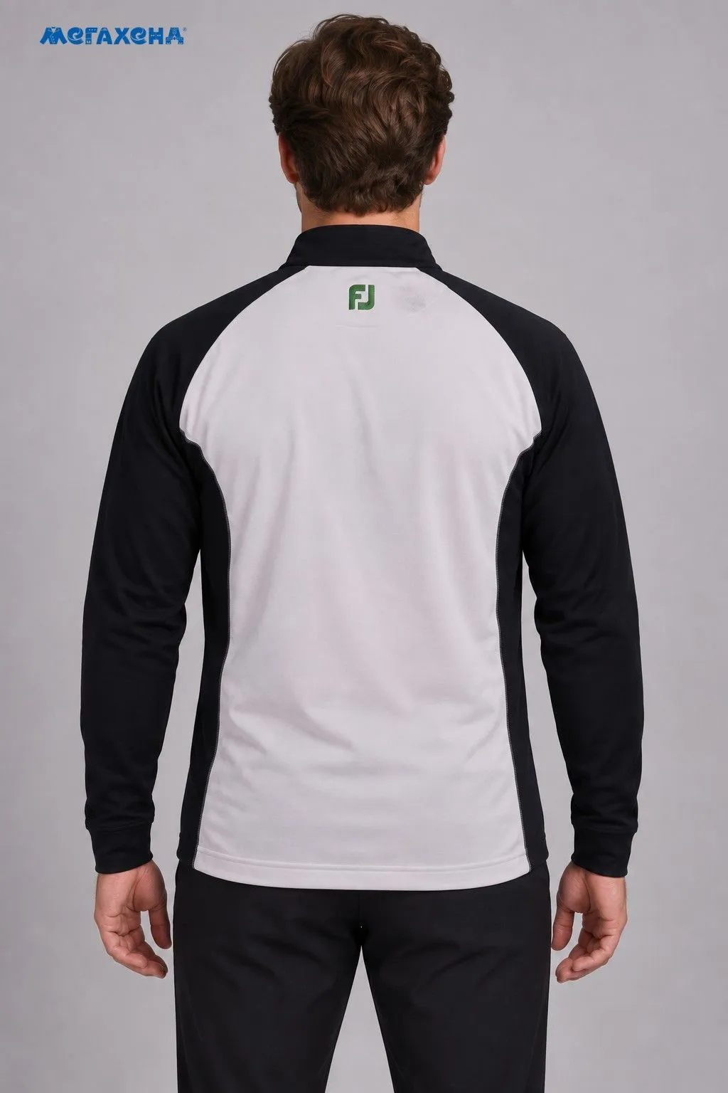Белая спортивная кофта FootJoy на молнии, размер 50 (L)
