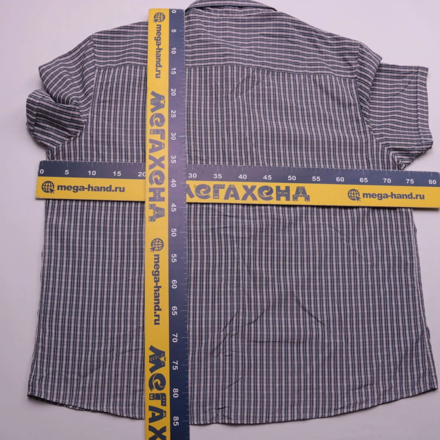 Мужская рубашка Thomas Nash в клетку, размер 62 (4XL)
